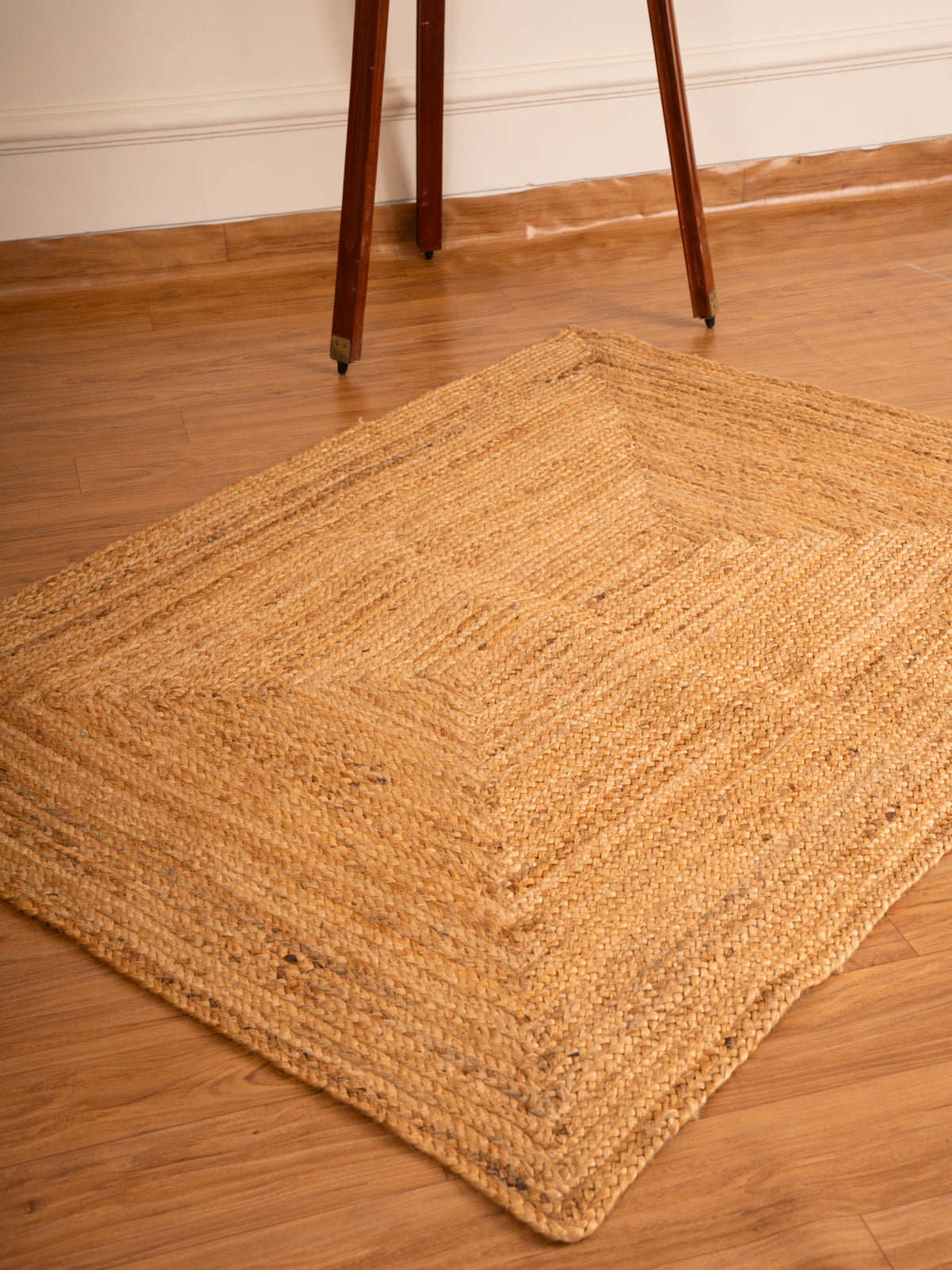 Natural Jute Floor Rectangle Carpet Ultra Large -  4x3